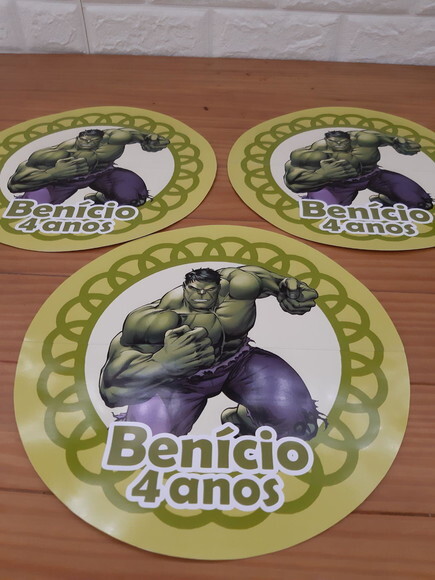 Sousplat Hulk