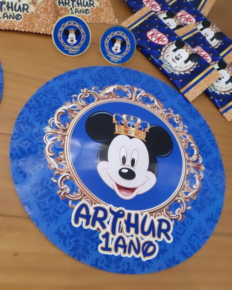 Sousplat Mickey Realeza 2