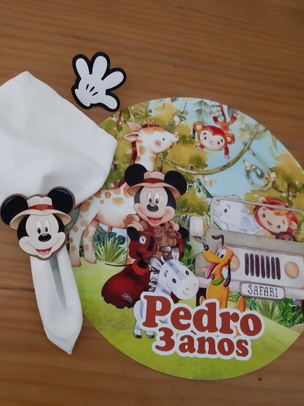 Sousplat Mickey Safari