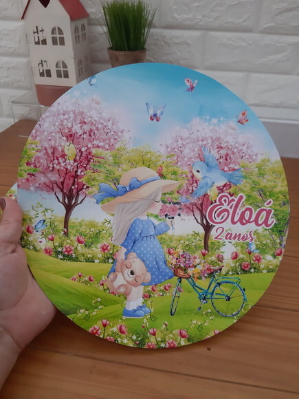 Sousplat Personalizado Jardim das Borboletas