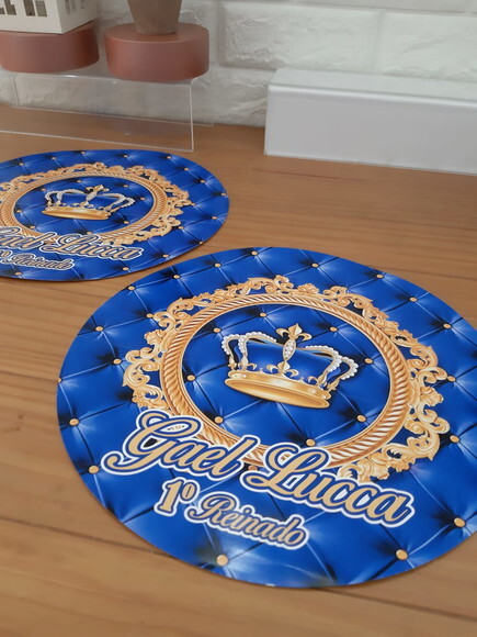 Sousplat Personalizado Realeza