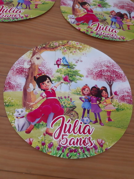 Sousplat Princesa Framboesa