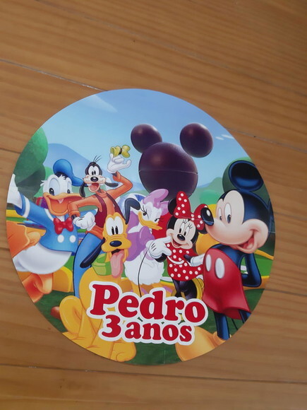Sousplat Turma do Mickey