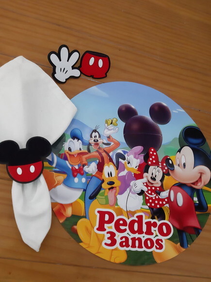 Sousplat Turma do Mickey