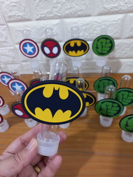 Tubete Personalizado Heróis