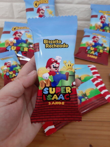 Biscoito Recheado Super Mario