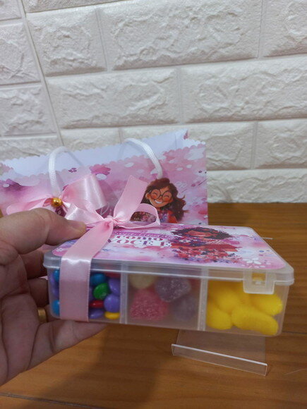 Caixa Box com Guloseimas Personalizada