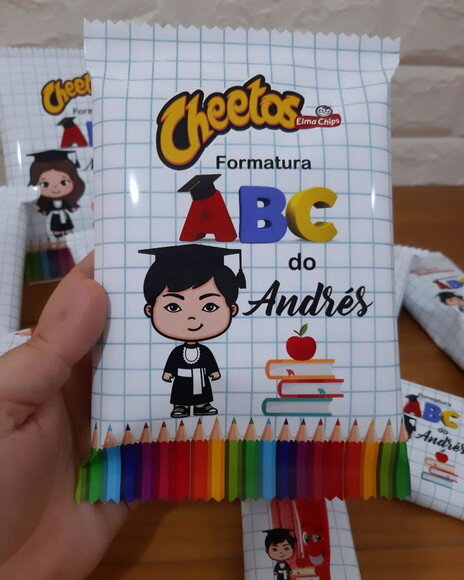 Cheetos Personalizado Formatura Abc