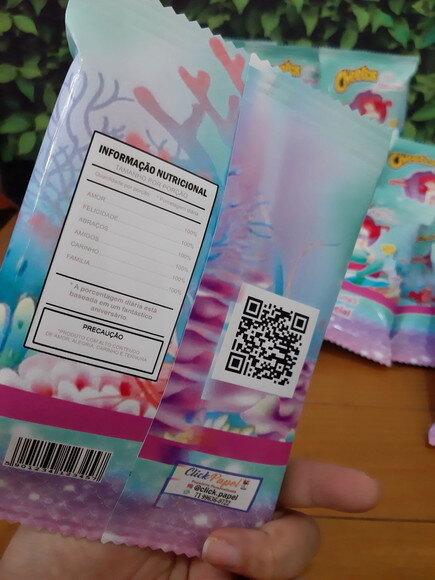 Cheetos Personalizados Sereia