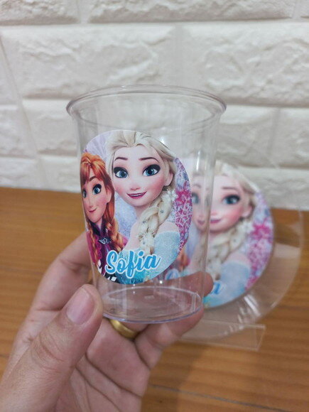 Combo Descartável Lanche Frozen