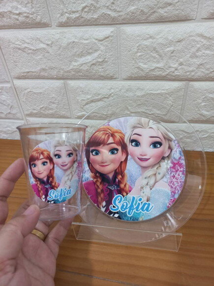 Combo Descartável Lanche Frozen
