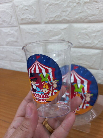 Combo Descartável Refeição Circo