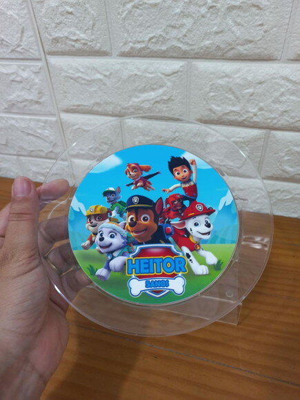 Combo Descartável Sobremesa Patrulha Canina