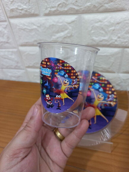 Copo Acrílico 200ml Divertidamente