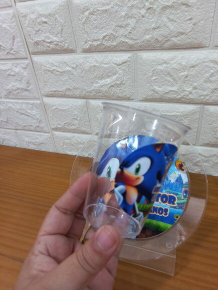 Copo Acrílico 200ml Sonic