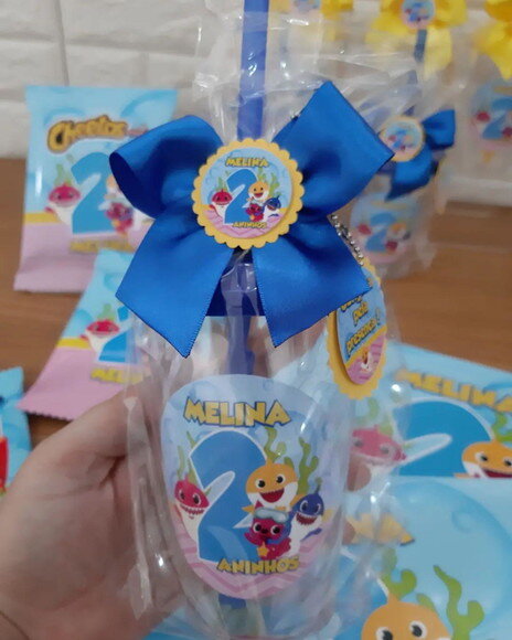 Copo Personalizado Baby Shark