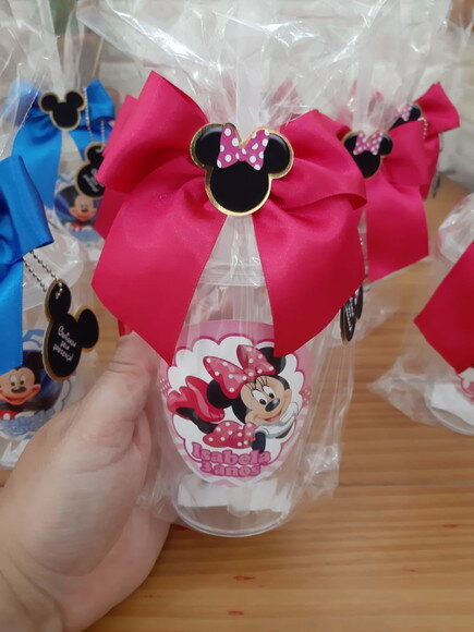 Copo Personalizado Minnie Rosa