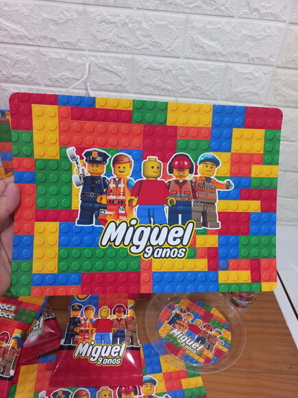 Jogo Americano Legos
