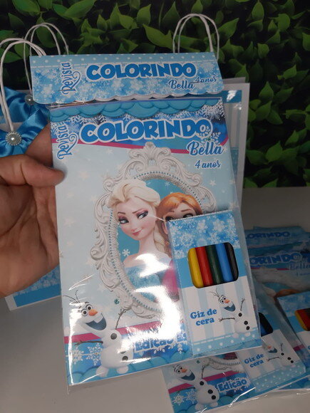 Kit Colorir Frozen