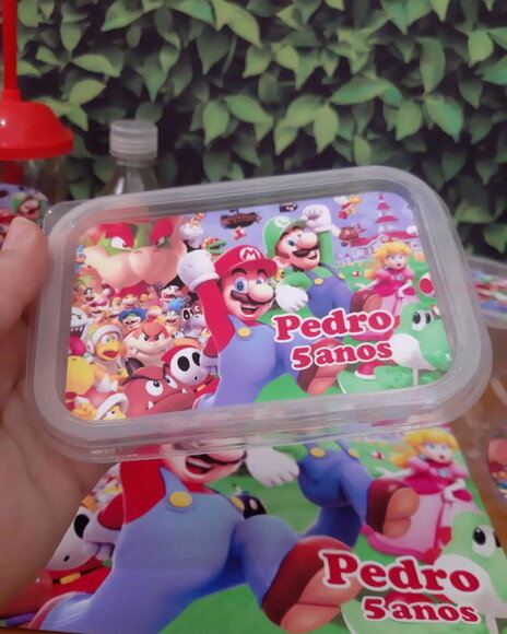 Kit Escola Mario Bross