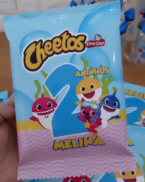 Kit Guloseimas Baby Shark 15 Peças