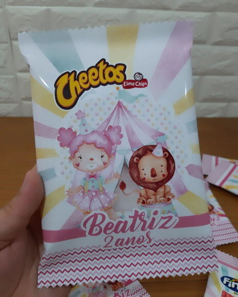 Kit Guloseimas Circo Rosa 50 Peças