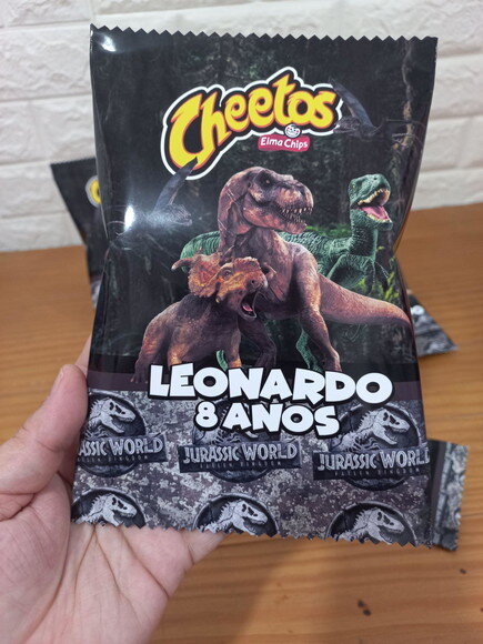 Kit Guloseimas Dinossauros - Jurassic Park - 40 Peças