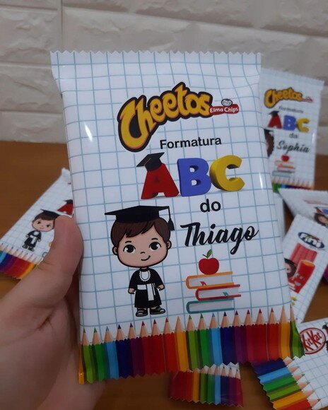 Kit Guloseimas Formatura Abc 20 Peças