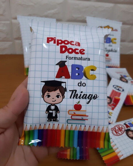 Kit Guloseimas Formatura Abc 25 Peças