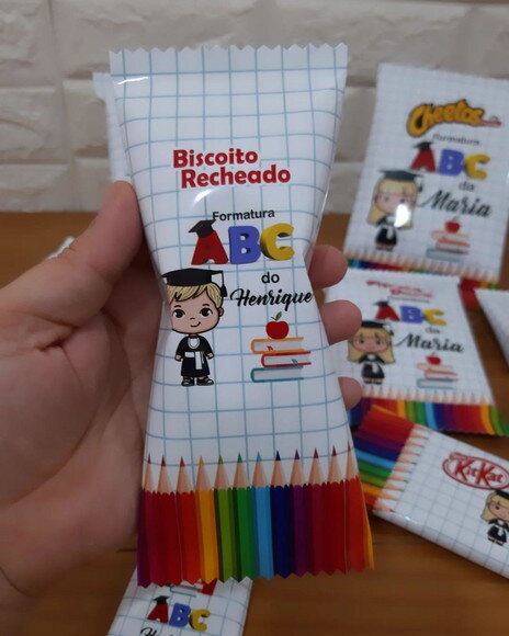 Kit Guloseimas Formatura Abc 25 Peças