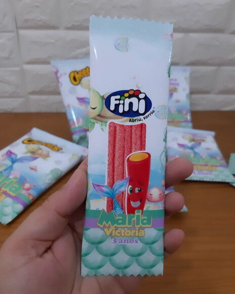 Kit Guloseimas Fundo do Mar 50 Peças