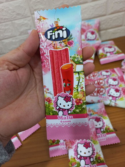 Kit Guloseimas Hello Kitty Jardim - 25 Peças