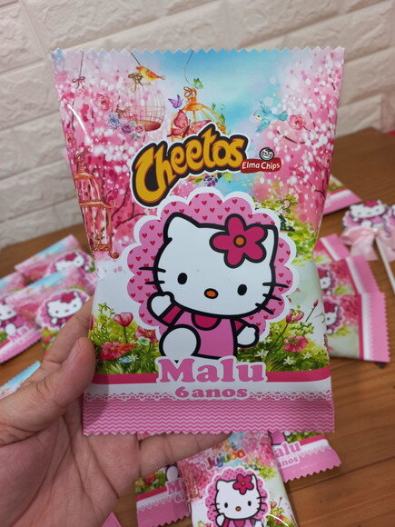 Kit Guloseimas Hello Kitty Jardim - 25 Peças