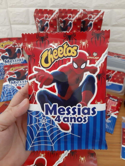 Kit Guloseimas Homem Aranha 15 Peças