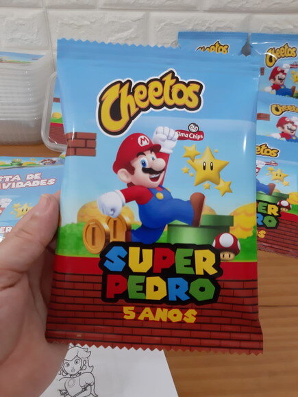 Kit Guloseimas Mario Bros 40 Peças