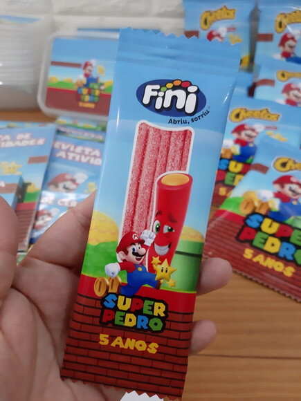 Kit Guloseimas Mario Bros 30 Peças