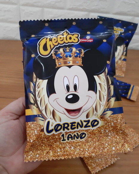 Kit Guloseimas Mickey Realeza 25 Peças