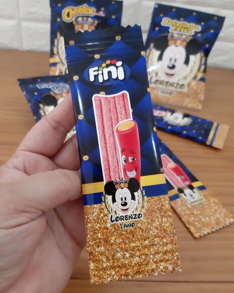 Kit Guloseimas Mickey Realeza 50 Peças