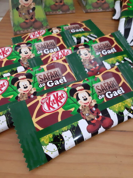 Kit Guloseimas Mickey Safari 40 Peças
