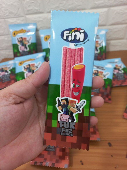 Kit Guloseimas Minecraft 20 Peças