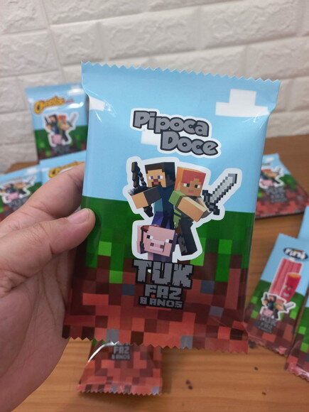 Kit Guloseimas Minecraft 40 Peças