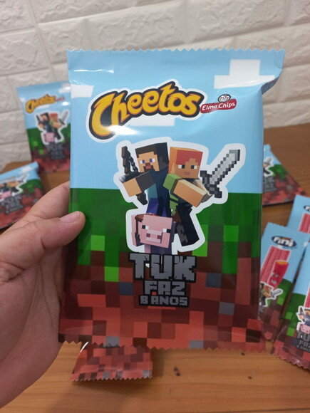 Kit Guloseimas Minecraft 40 Peças