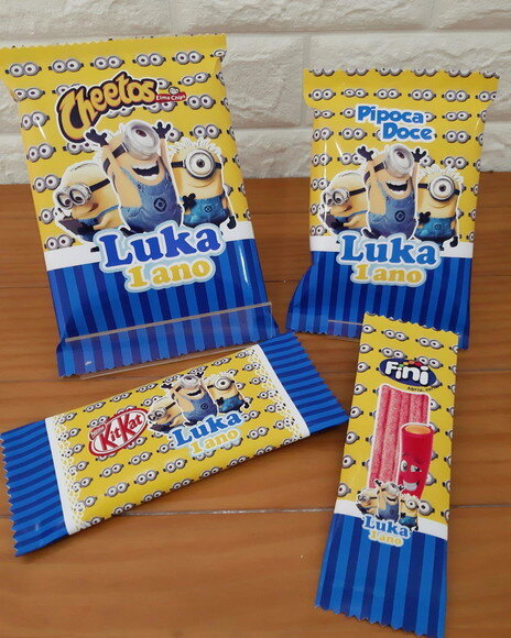 Kit Guloseimas Minions 50 Peças
