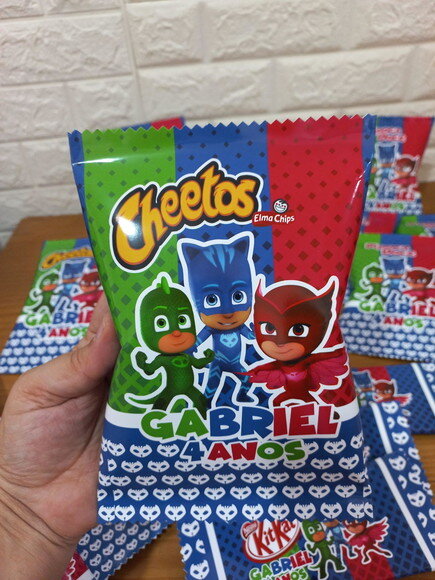 Kit Guloseimas Pj Mask - 25 Peças