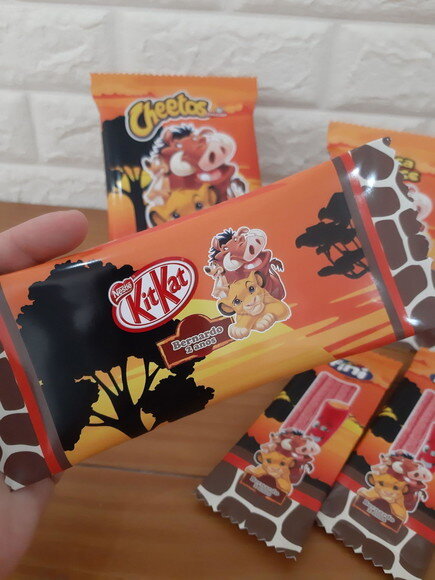 Kit Guloseimas Rei Leão Savana 20 Peças