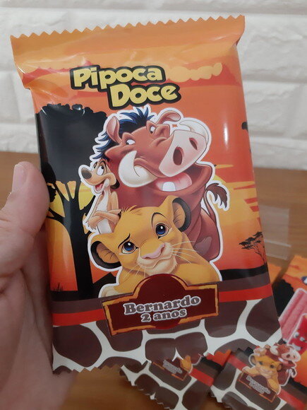 Kit Guloseimas Rei Leão Savana 50 Peças