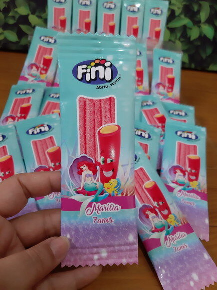 Kit Guloseimas Sereia 15 Peças