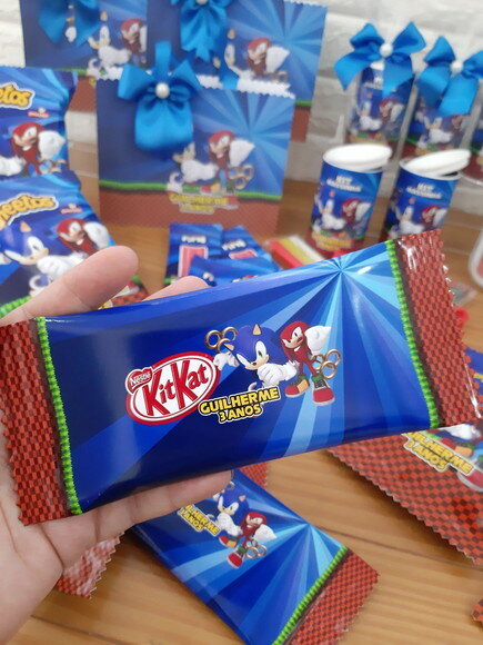 Kit Guloseimas Sonic 50 Peças