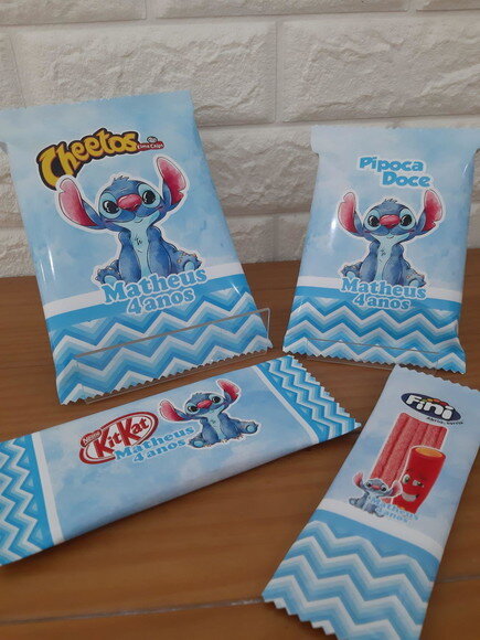 Kit Guloseimas Stitch 30 Peças