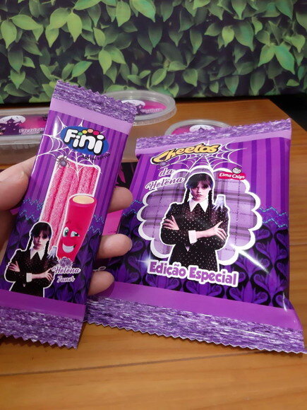 Kit Guloseimas Wandinha 20 Peças